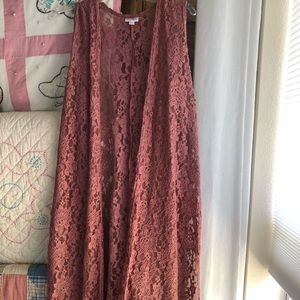 LulaRoe Dusty Mauve JOY sz-Medium
